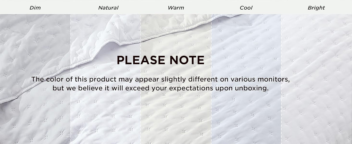 Quilts Queen Size - Bright White Bedspread Queen Size & Lightweight Comforter, Modern Coverlet with Clover Pattern, Ultra Soft All-Season Bedding, 90 x 96 Inches | Stitch-Free Quilting, Lightweight, Summer Bedding Set, Machine Washable, Pet-Friend